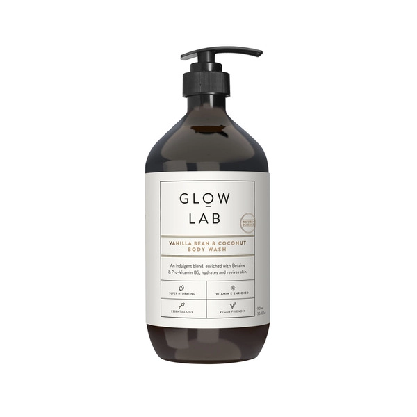 Glow Lab Body Wash Vanilla Cream & Coconut 900mL