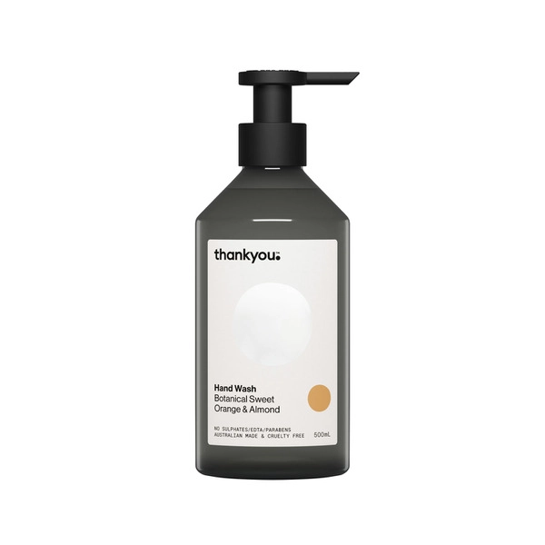 Thankyou Hand Wash Botanical Sweet Orange & Almond 500mL