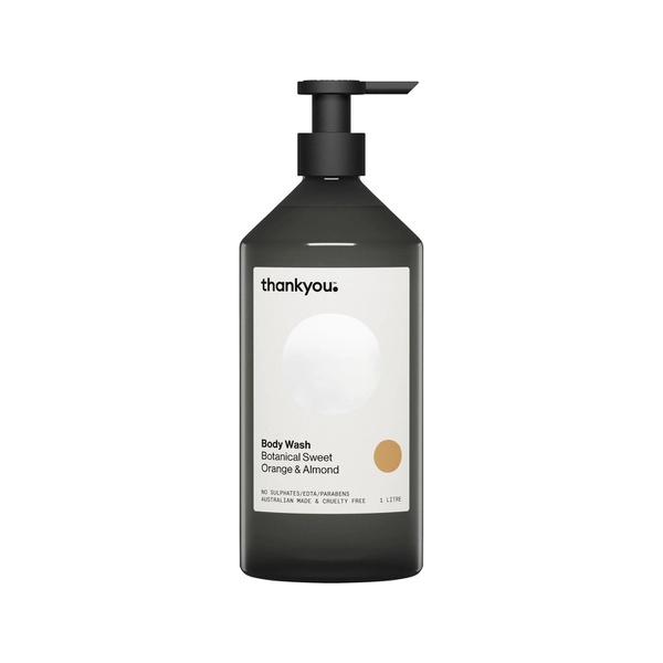 Thankyou Body Wash Botanical Sweet Orange & Almond 1L