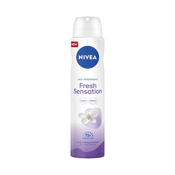 Nivea Fresh Sensations  Antiperspirant Aerosol Deodorant 250mL