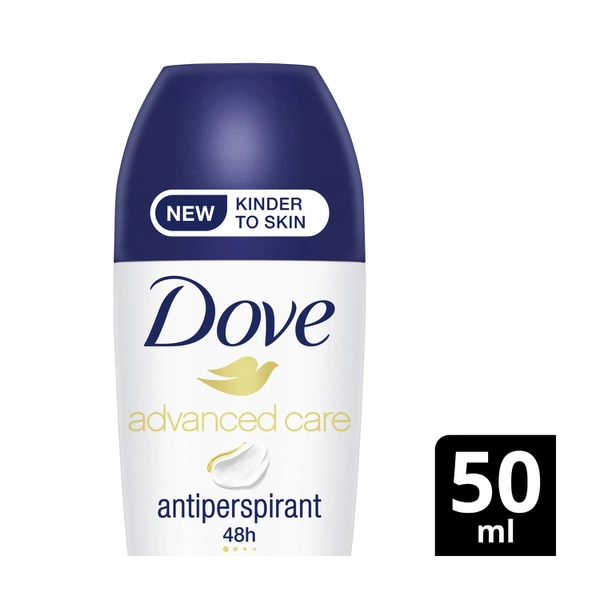 Dove Advanced Care Antiperspirant Roll On Original 50mL