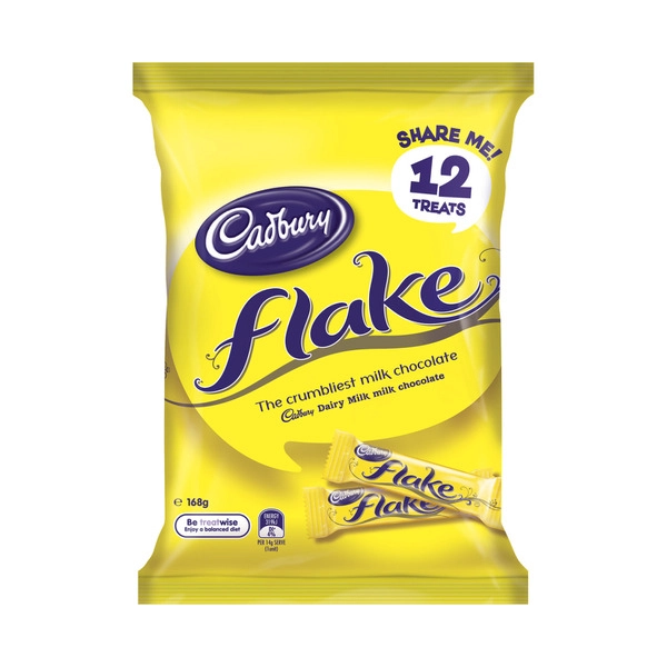 Cadbury Flake Chocolate Sharepack 12 Pack 168g