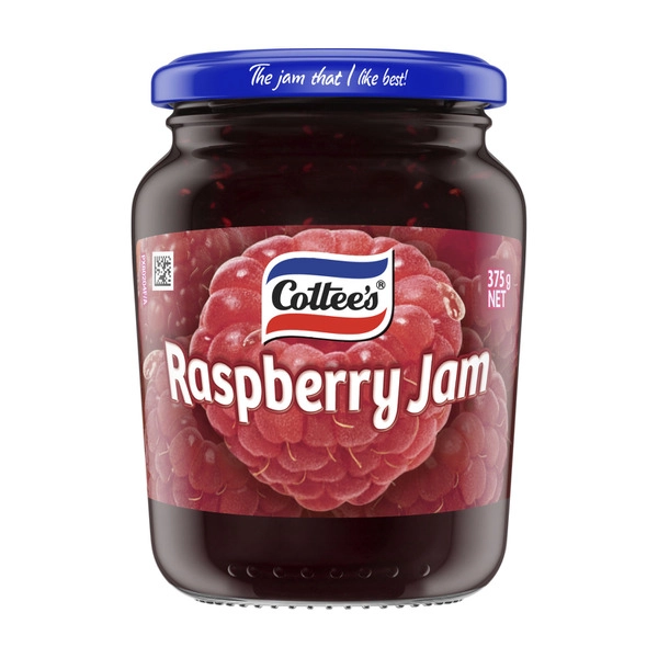 Cottees Raspberry Jam 375g