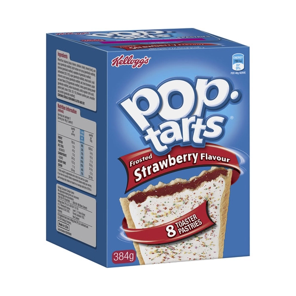 Kellogg's Pop Tarts Frosted Strawberry Flavour 384g