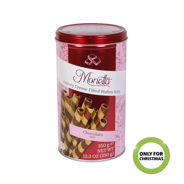 Monetta Wafers Chocolate 350g