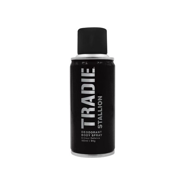 Tradie Body Spray Deodorant Stallion 160mL