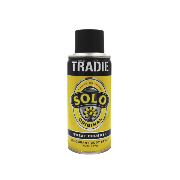 Tradie Body Spray Deodorant Sweat Crusher 160mL