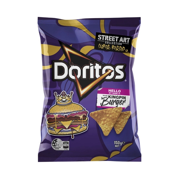 Doritos Corn Chips Kingpin Burger 150g