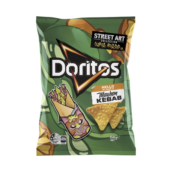 Doritos Corn Chips Mayhem Kebab 150g