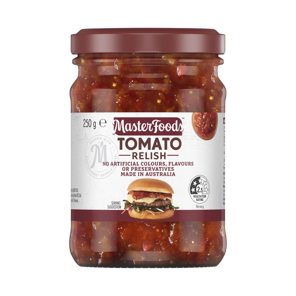 MasterFoods Tomato Relish 250g