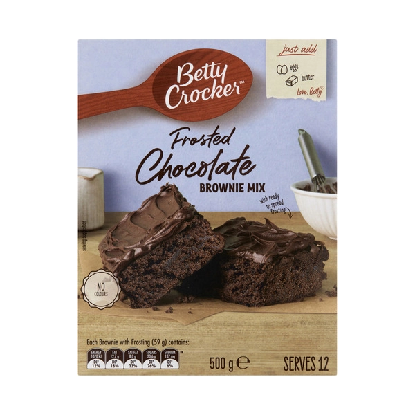 Betty Crocker Frosted Chocolate Brownie Mix 500g