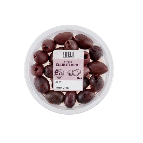 Coles Giant Pitted Kalamata Olives 110g