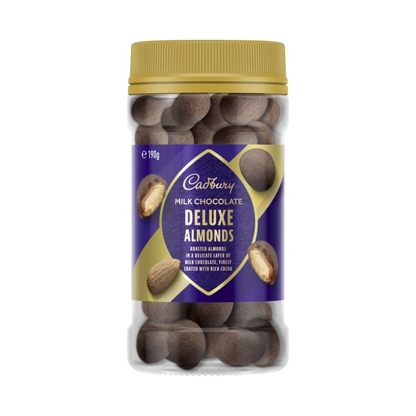 Cadbury Chocolate Coated Deluxe Almonds 190g