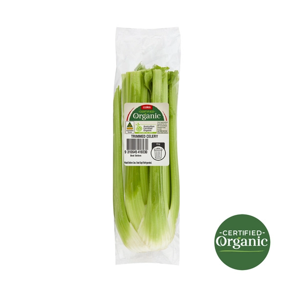 Coles Organic Trimmed Celery 1 each