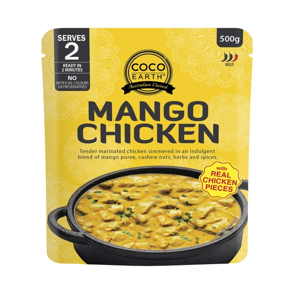 Coco Earth Mango Chicken Curry 500g