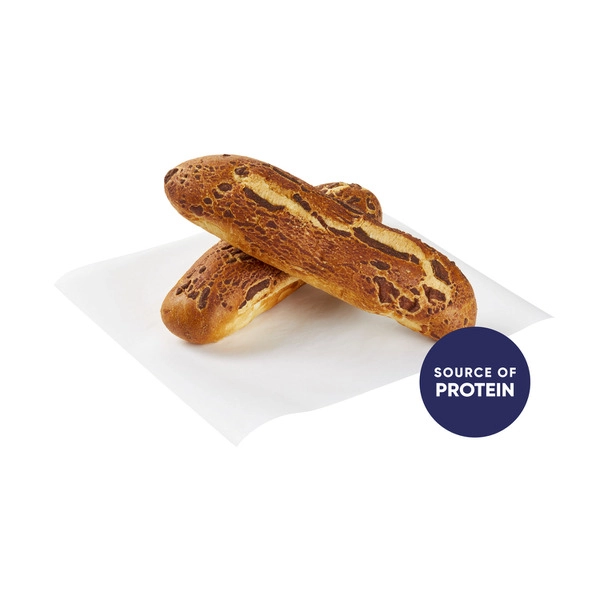 Coles Bakery Tiger Baguette Twin Pack 2 pack