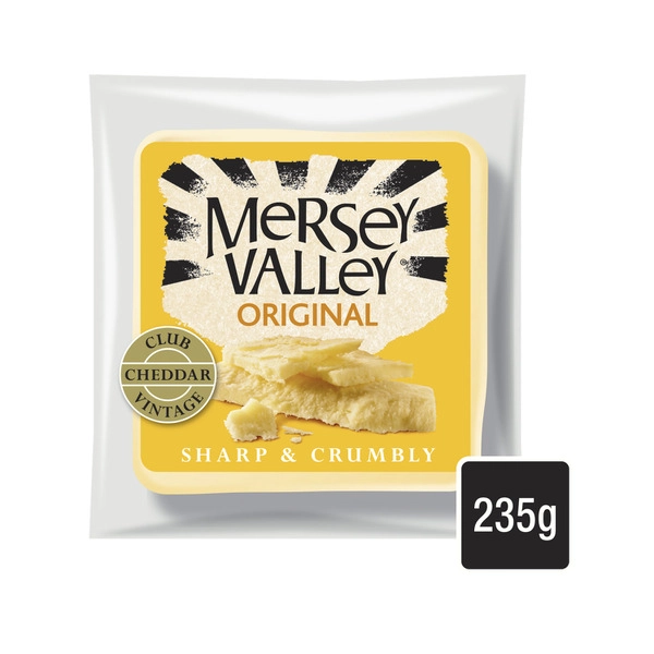 Mersey Valley Club Original Cheddar Cheese 235g