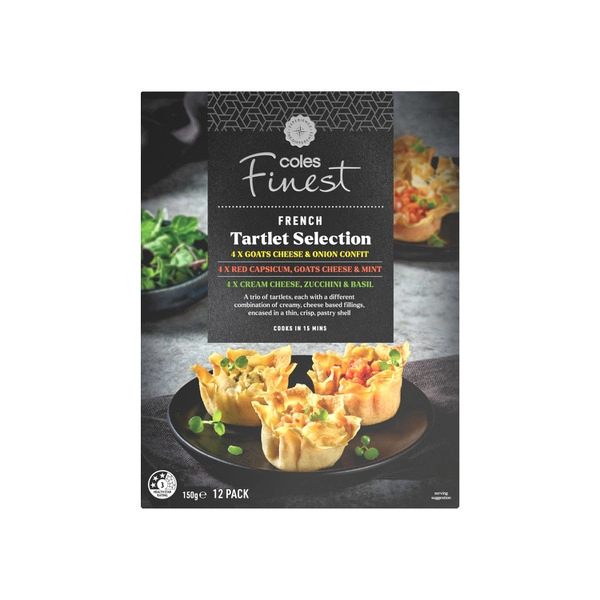 Coles Finest French Tartlets 125g