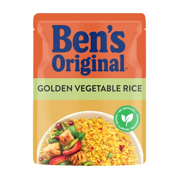 Ben's Original Golden Vegetable Rice Pouch 250g