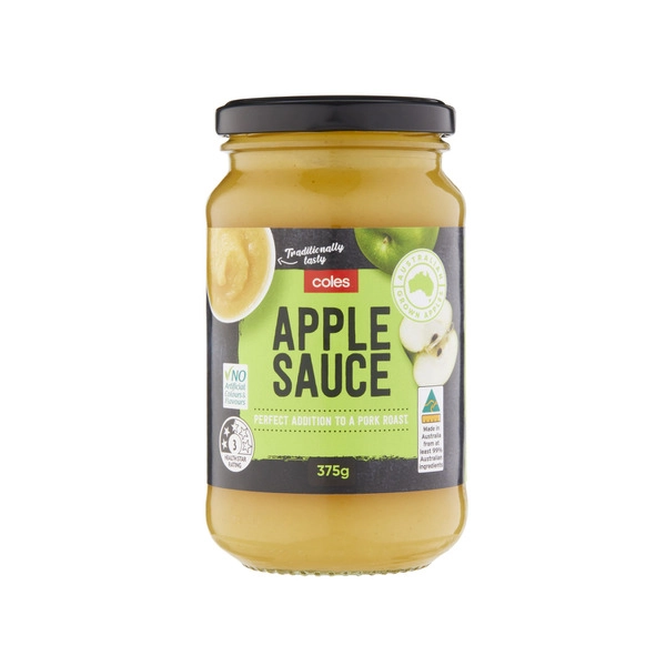 Coles Apple Sauce 375g