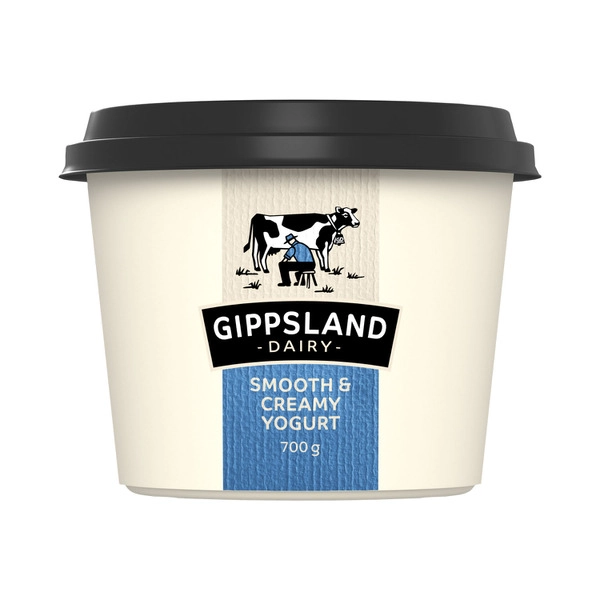 Gippsland Dairy Smooth & Creamy Twist Yoghurt 700g