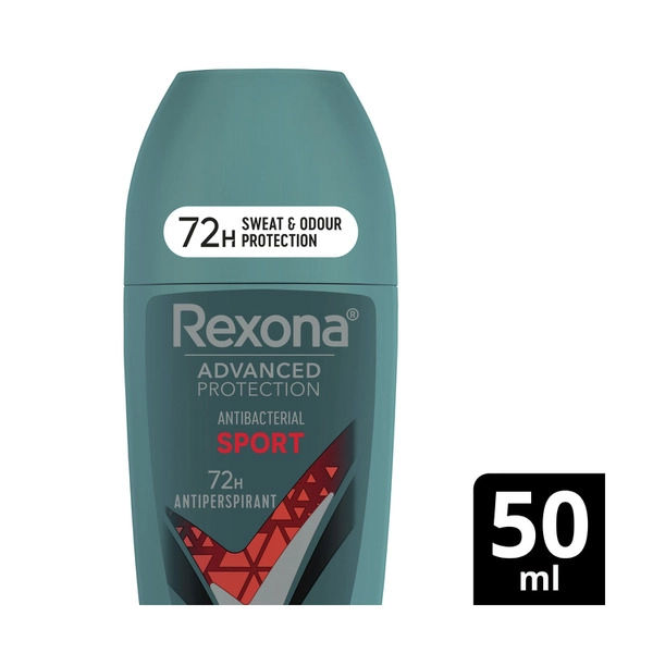 Rexona Men Advanced Protection Antiperspirant Roll On Sport Antibacterial 50mL