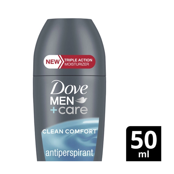 Dove Men+ Care Advanced Antiperspirant Roll On Clean Comfort 50mL