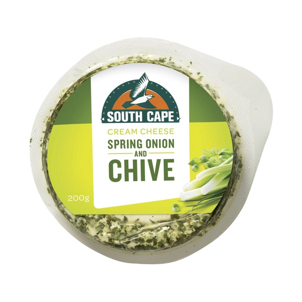 South Cape Spring Onion & Chive Cream Cheese 200g