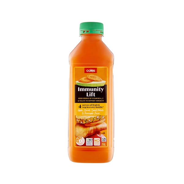 Coles F&V Immunity Lift Juice 1L