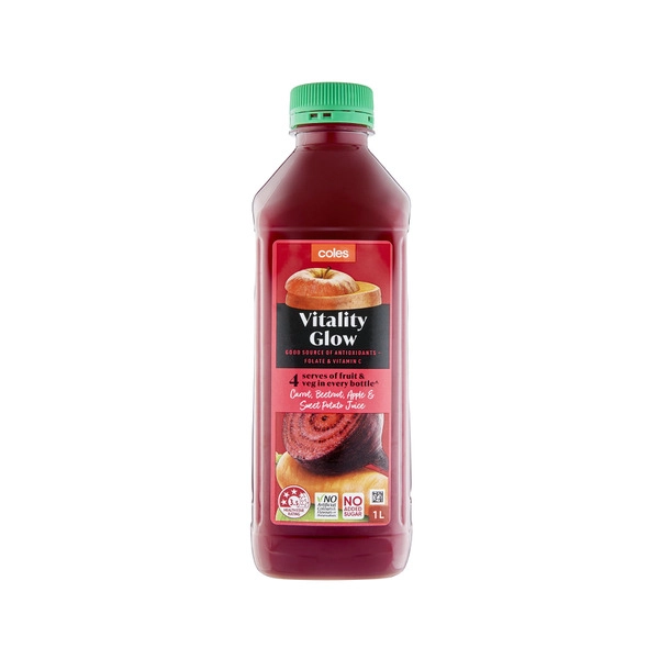 Coles F&V Vitality Glow Juice 1L