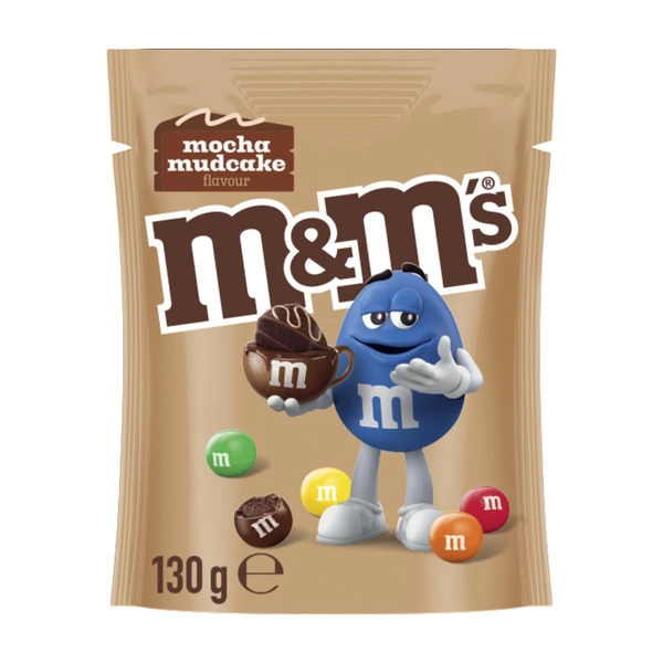 M&M's Mocha Mudcake Milk Chocolate Snack & Share Bag 130g