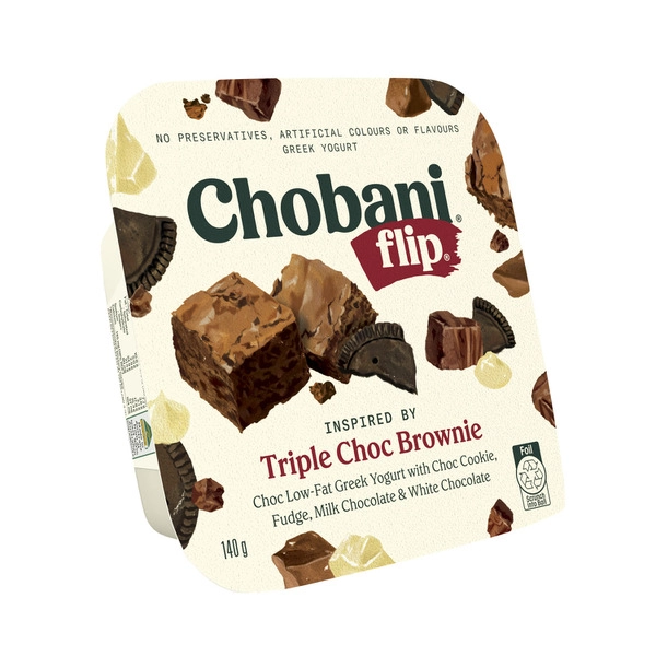 Chobani Flip Yogurt Triple Choc Brownie 140g