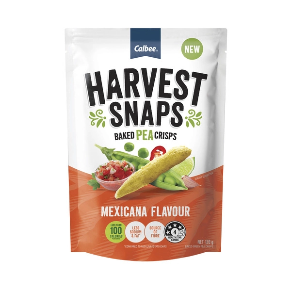 Harvest Snaps Pea Mexicana 120g