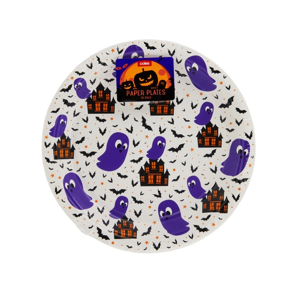 Halloweeen Paper Plate 10 pack