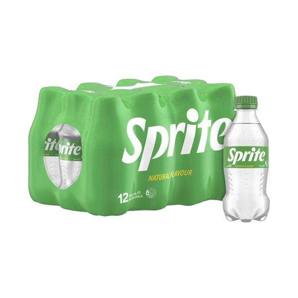 Sprite Lemonade Flavoured Soft Drink 12x300mL 12 pack