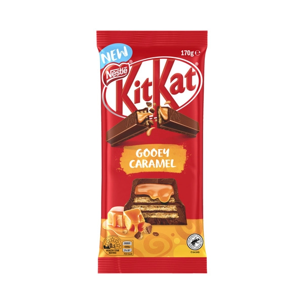 Nestle Kit Kat KITKAT GOOEY CARAMEL CHOCOLATE BLOCK 