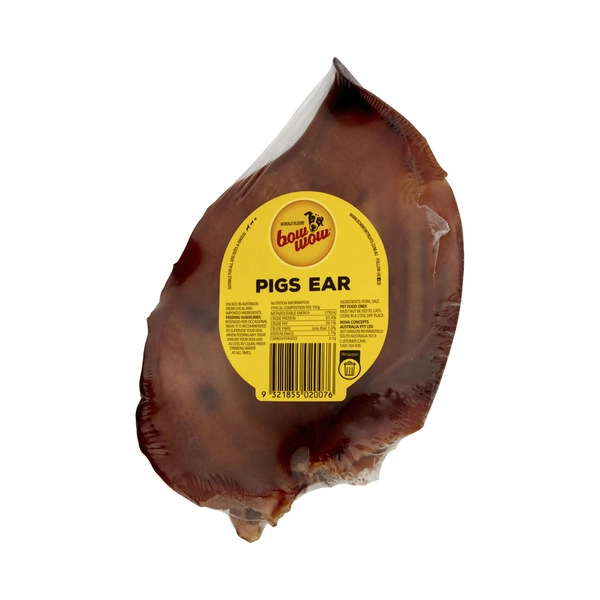 Bow Wow Pig Ear Dog Treats 1 each