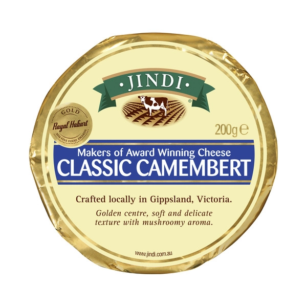 Jindi Dairy Cheese Camembert 200g