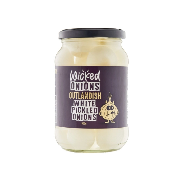 Wicked White Pickled Onions 500g