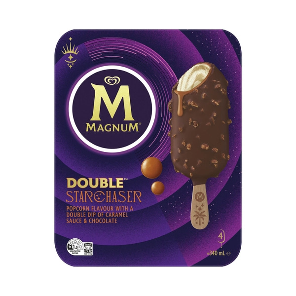 Magnum Starchaser Ice Cream 4 Pack 340mL