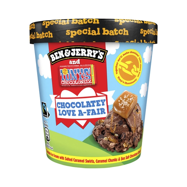 Ben & Jerry's Ice Cream Chocolate Love A Fair 465mL