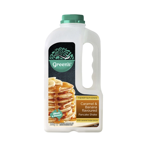 Greens Pancake Shake Banana Caramel 300g