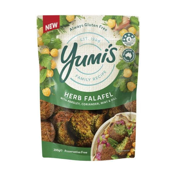 Yumis Green Falafel 200g