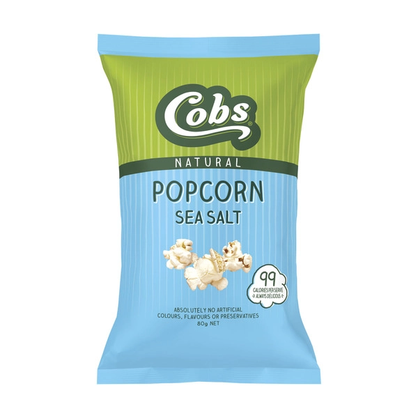 Cobs Gluten Free Popcorn Sea Salt 80g