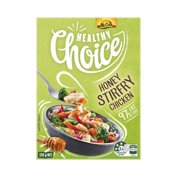 McCain Frozen Healthy Choice Chicken Honey Stir Fry 330g