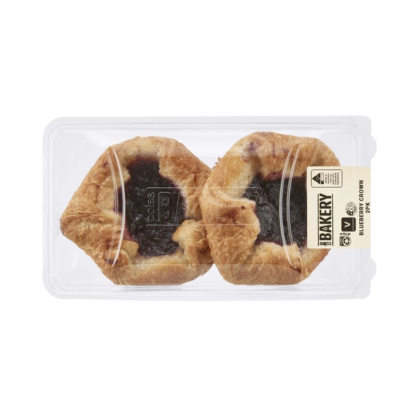 Coles Blueberry Danish Crown 2 pack