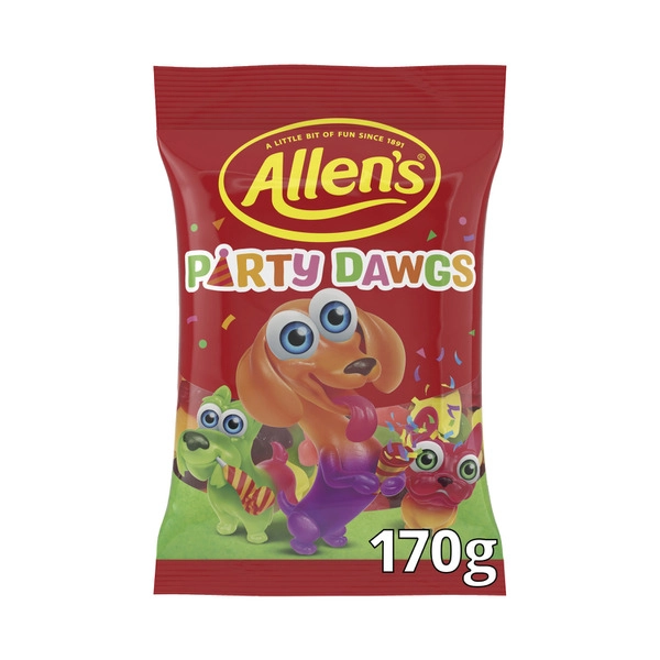 Allen's Lollies Party Dawgs 170g