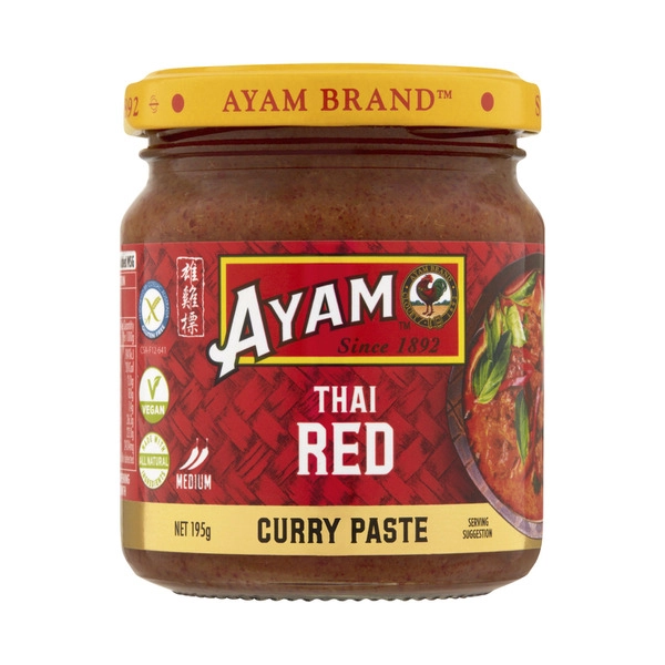 Ayam AYAM THAI RED CURRY PASTE 195G 