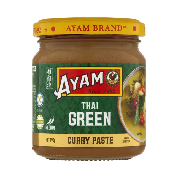 Ayam Thai AYAM THAI GREEN CURRY PASTE 195G 