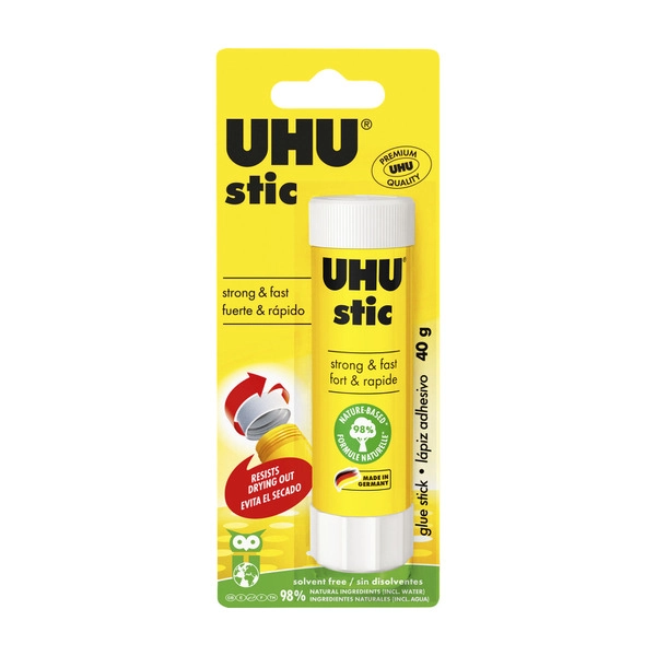 Uhu White Glue Stick 40g